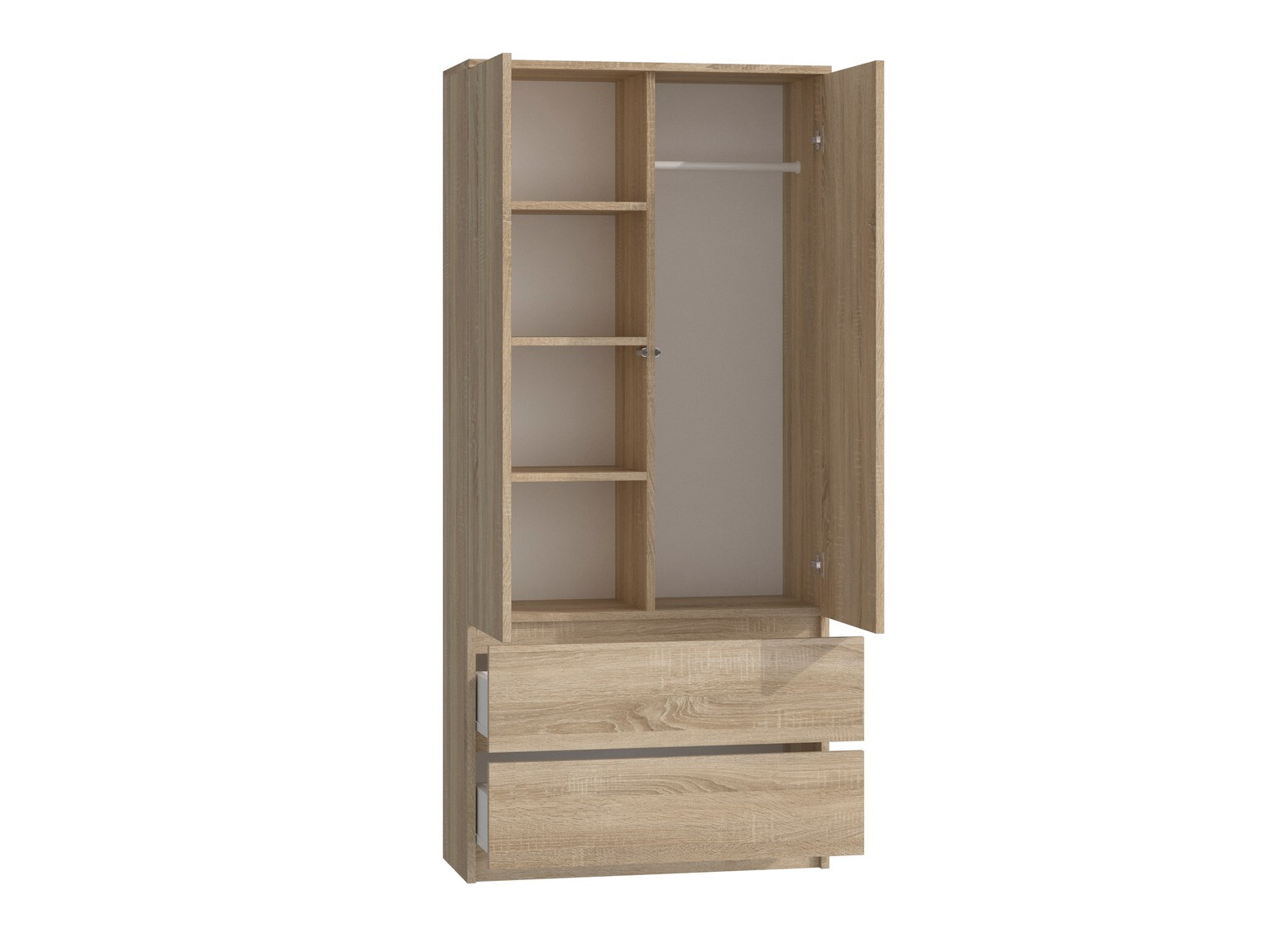 Armoire Elbvelu 116 (Sonoma chêne)