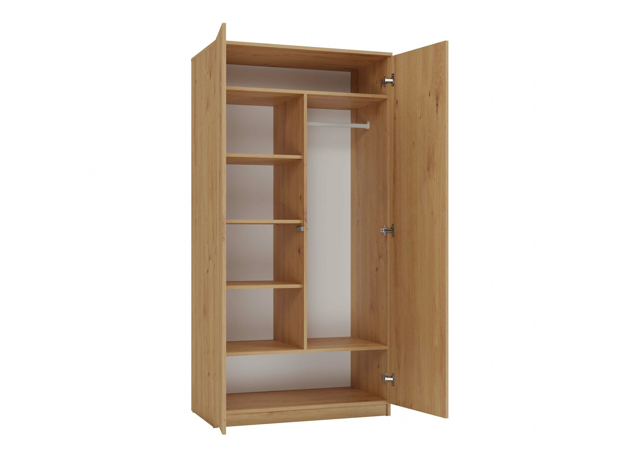 Armoire Elbvelu 117 (Chêne Artisan)