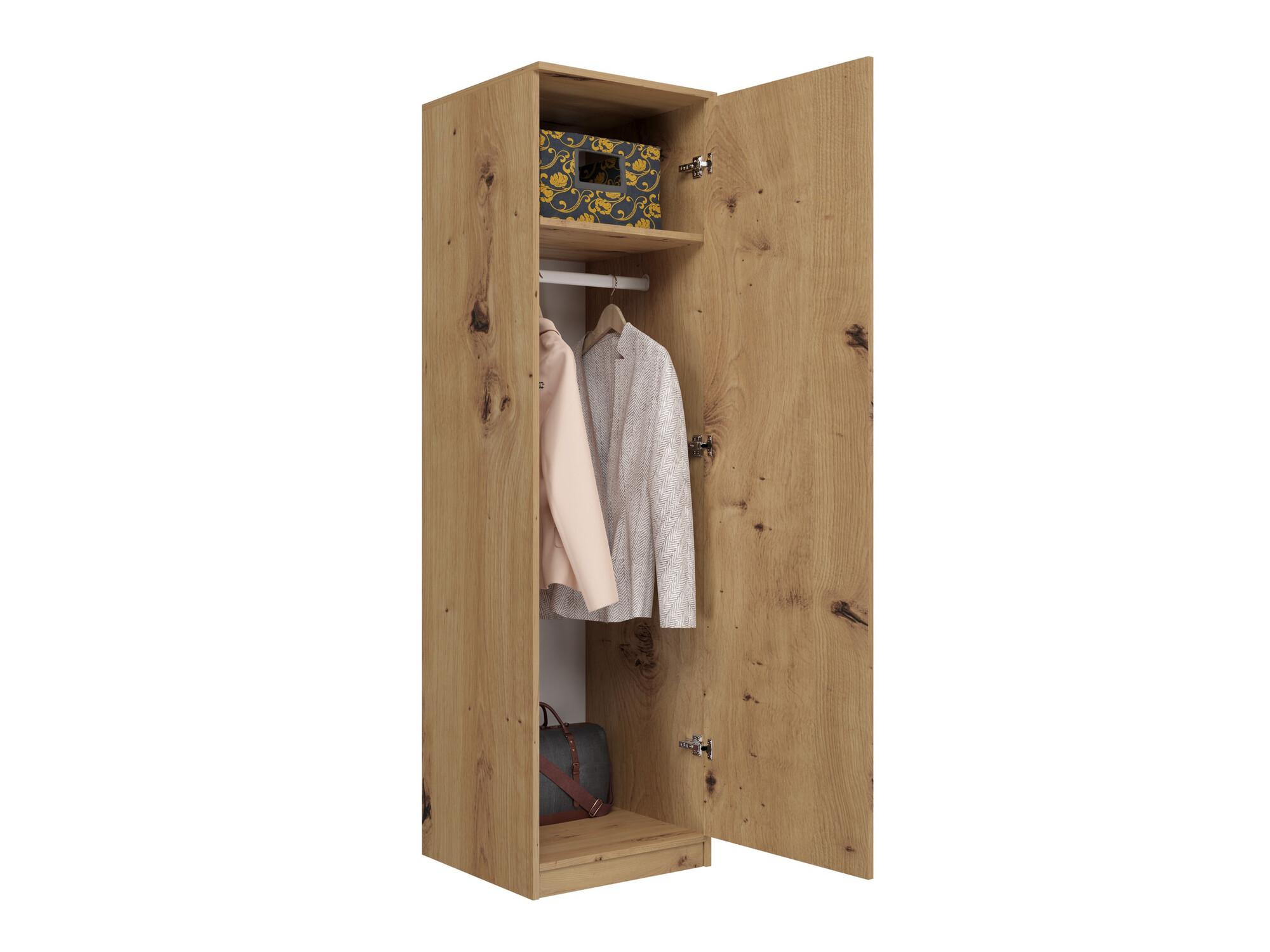 Armoire Elbvelu 118 (Chêne Artisan)