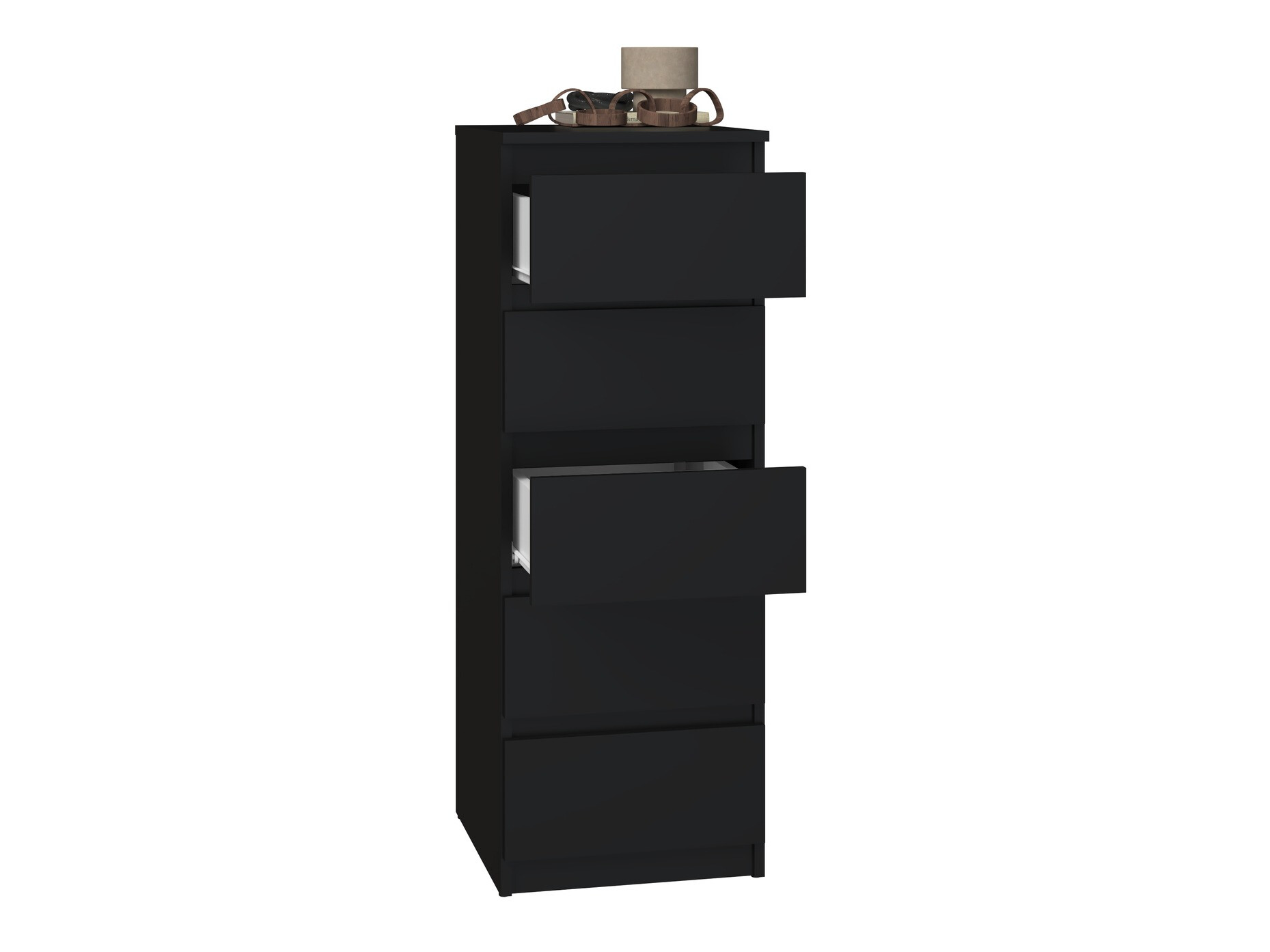 Commode Elbvelu 121 (Noir)