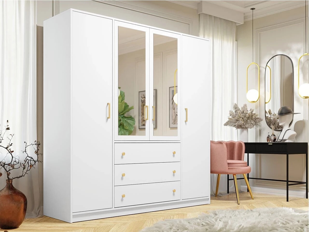 Armoire Musum (Blanc)
