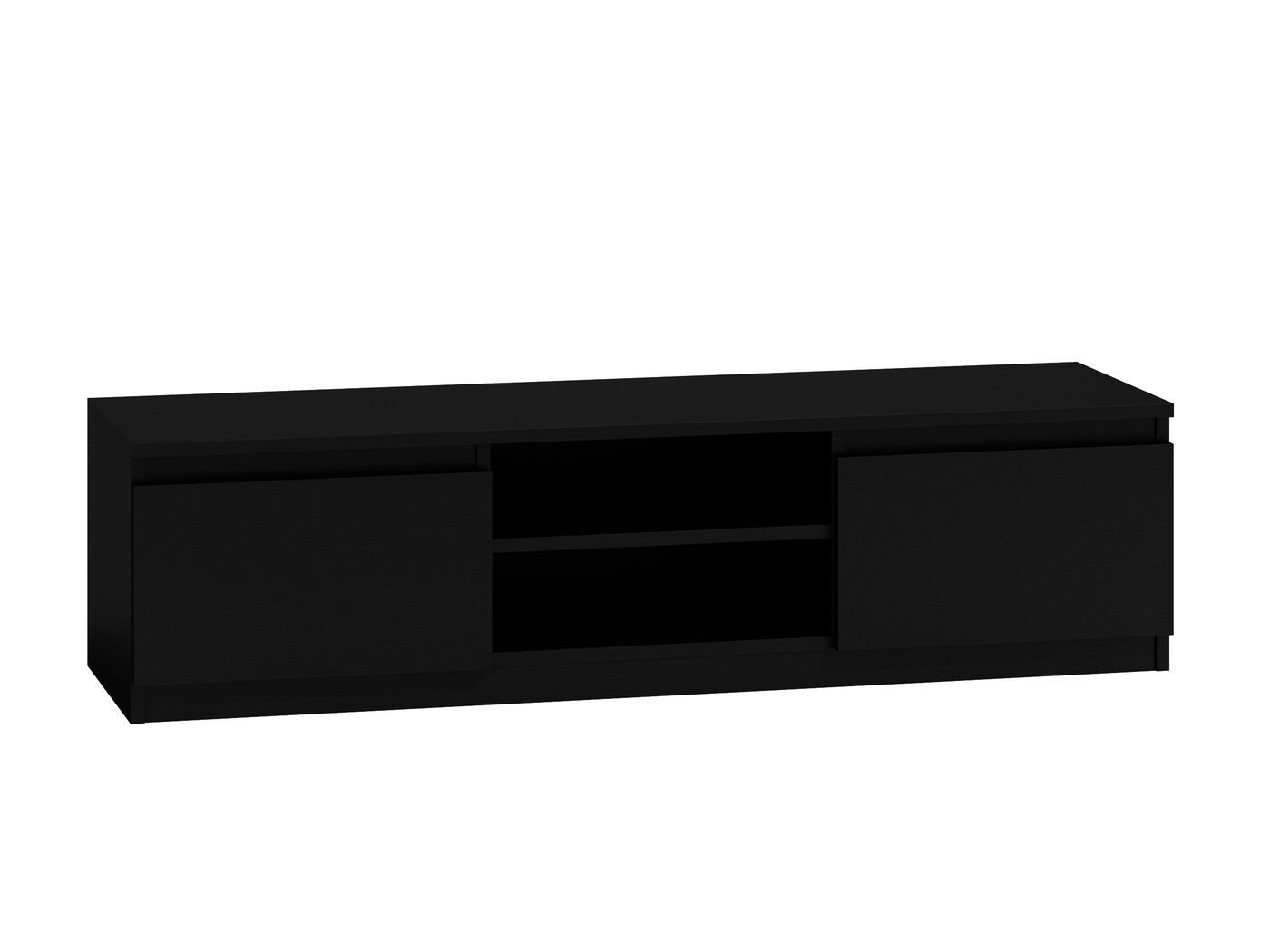 Meuble TV Elbvelu 125 (Noir)