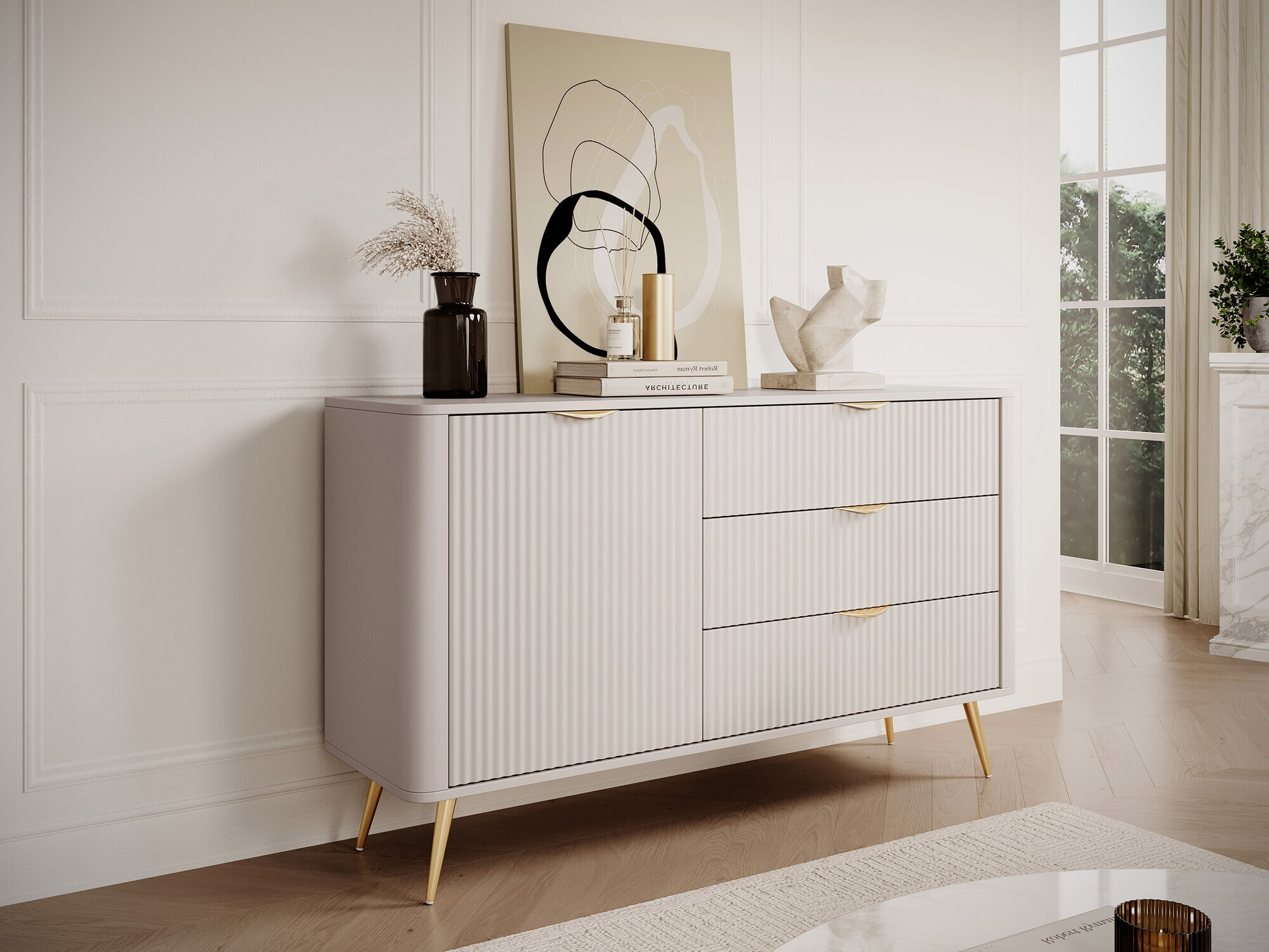 Commode Ioca (Beige)