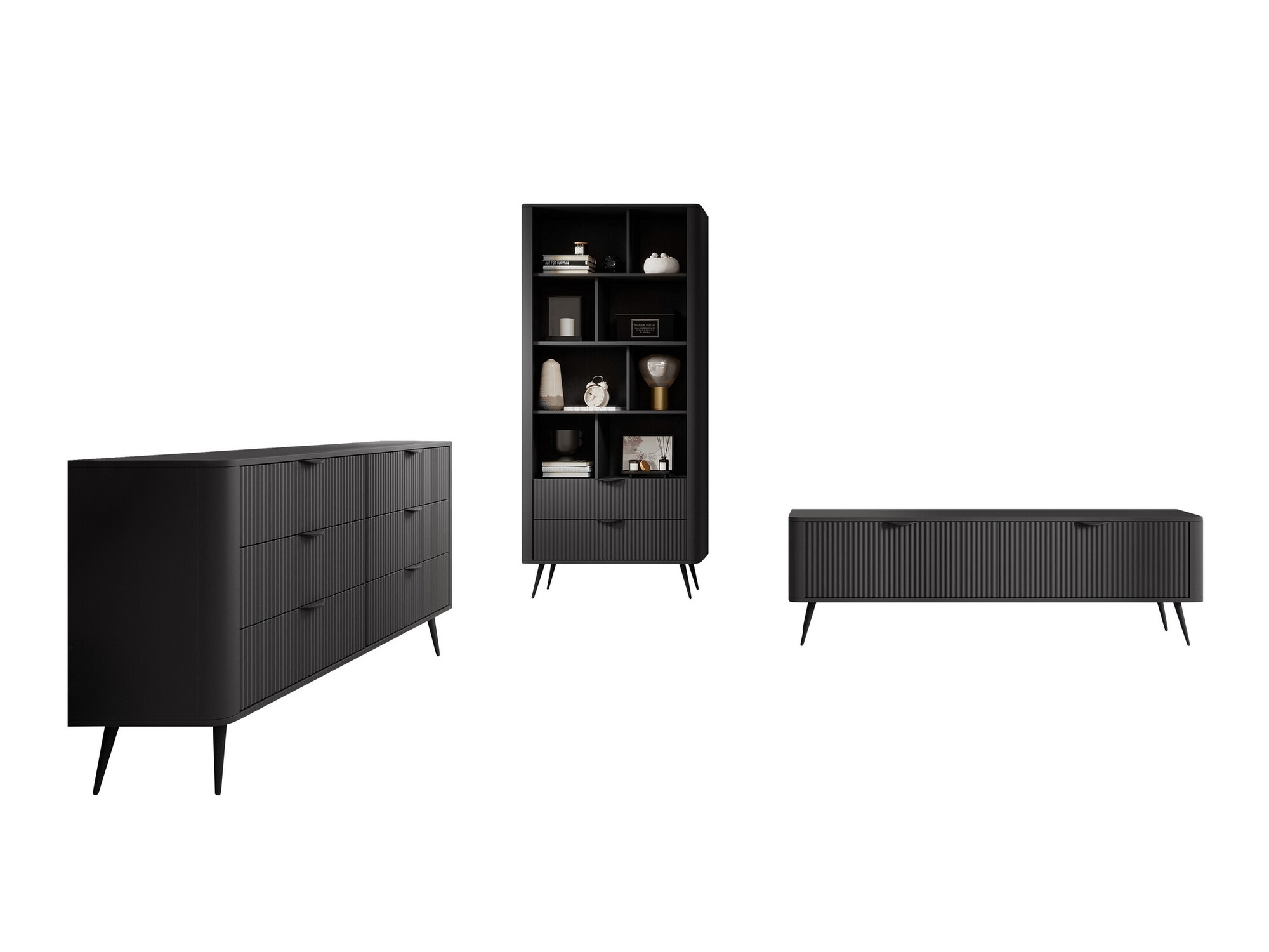 Ensemble de salon Ioca II (Graphite)