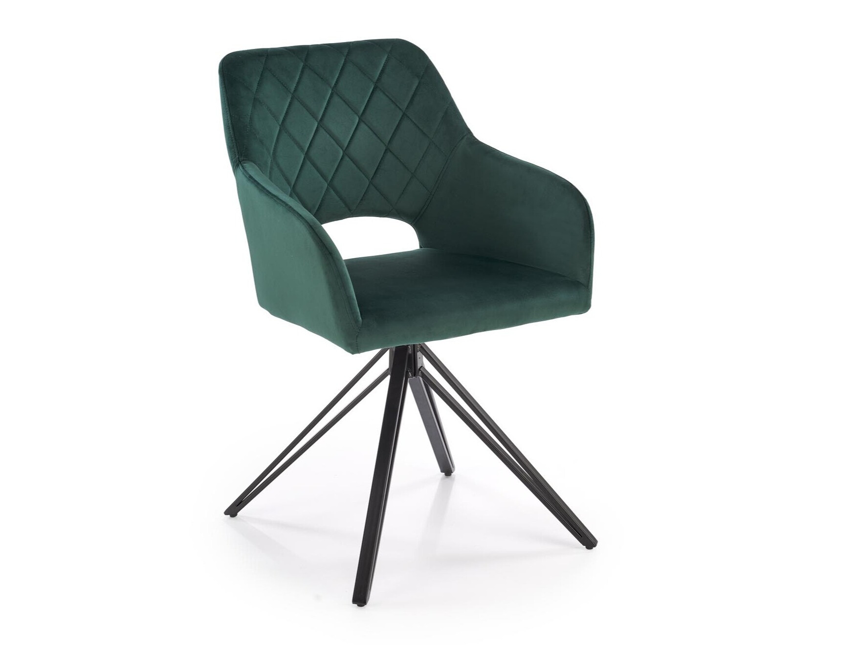 Chaise Houston 1768 (Vert foncé)