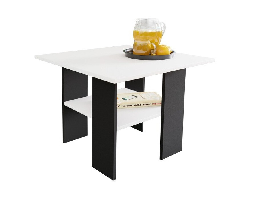 Table basse Reading 102 (Noir + Blanc)