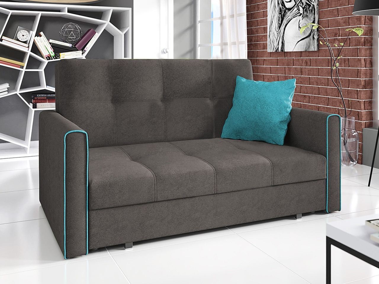 Canapé convertible Nuvora III (Alova 36 + Alova 29)