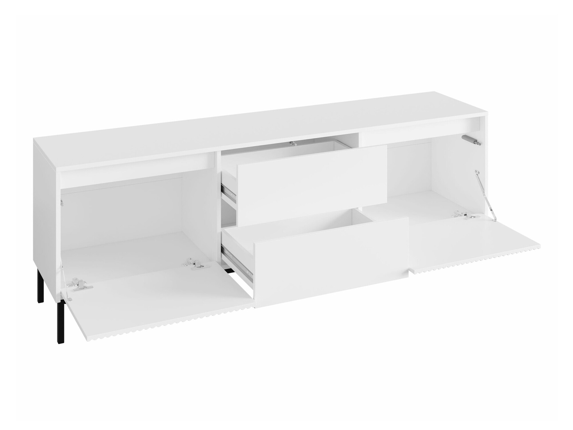 Meuble TV Comfivo Delruva I (Blanc)