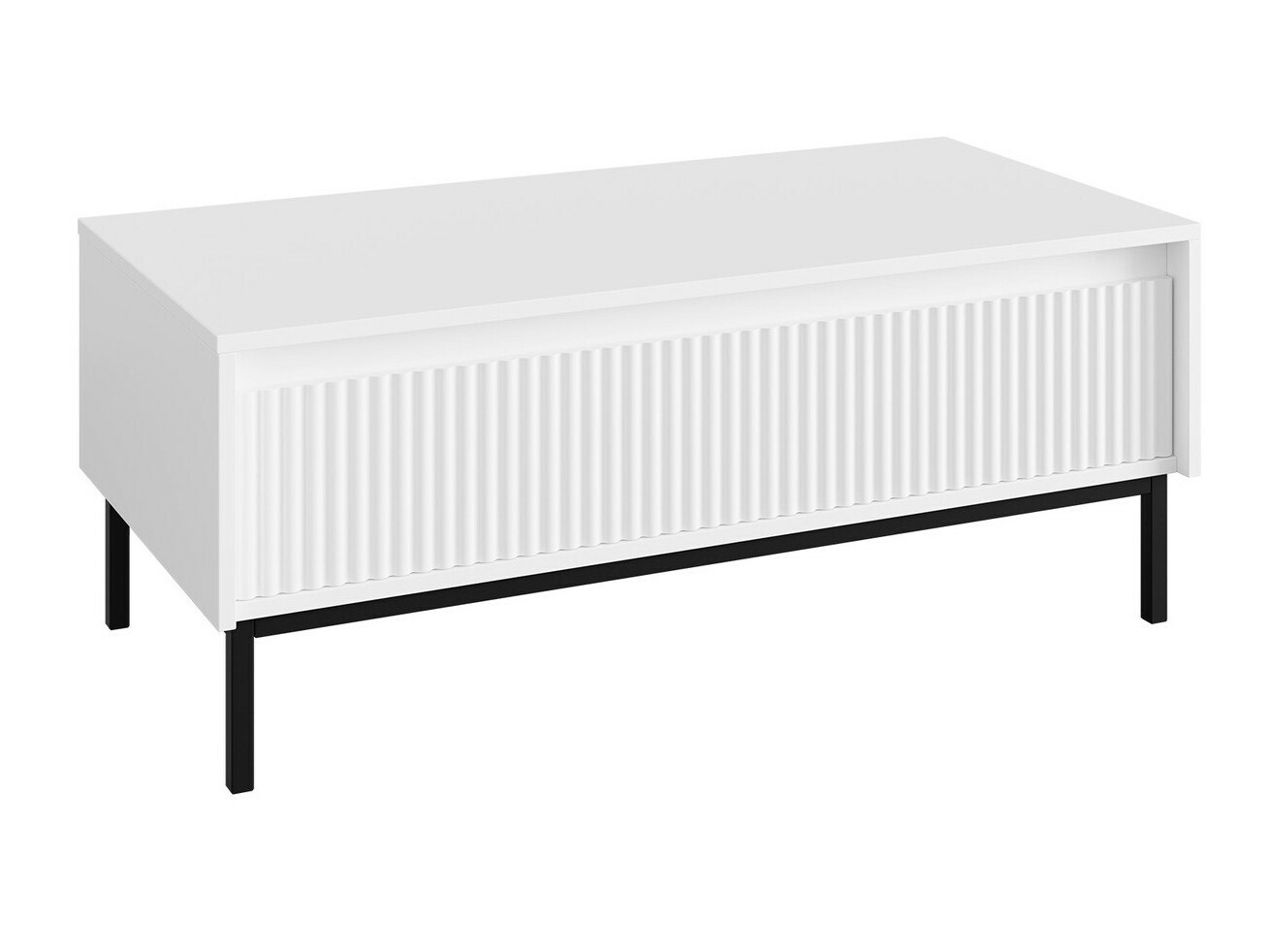 Table basse Comfivo Delruva (Blanc)