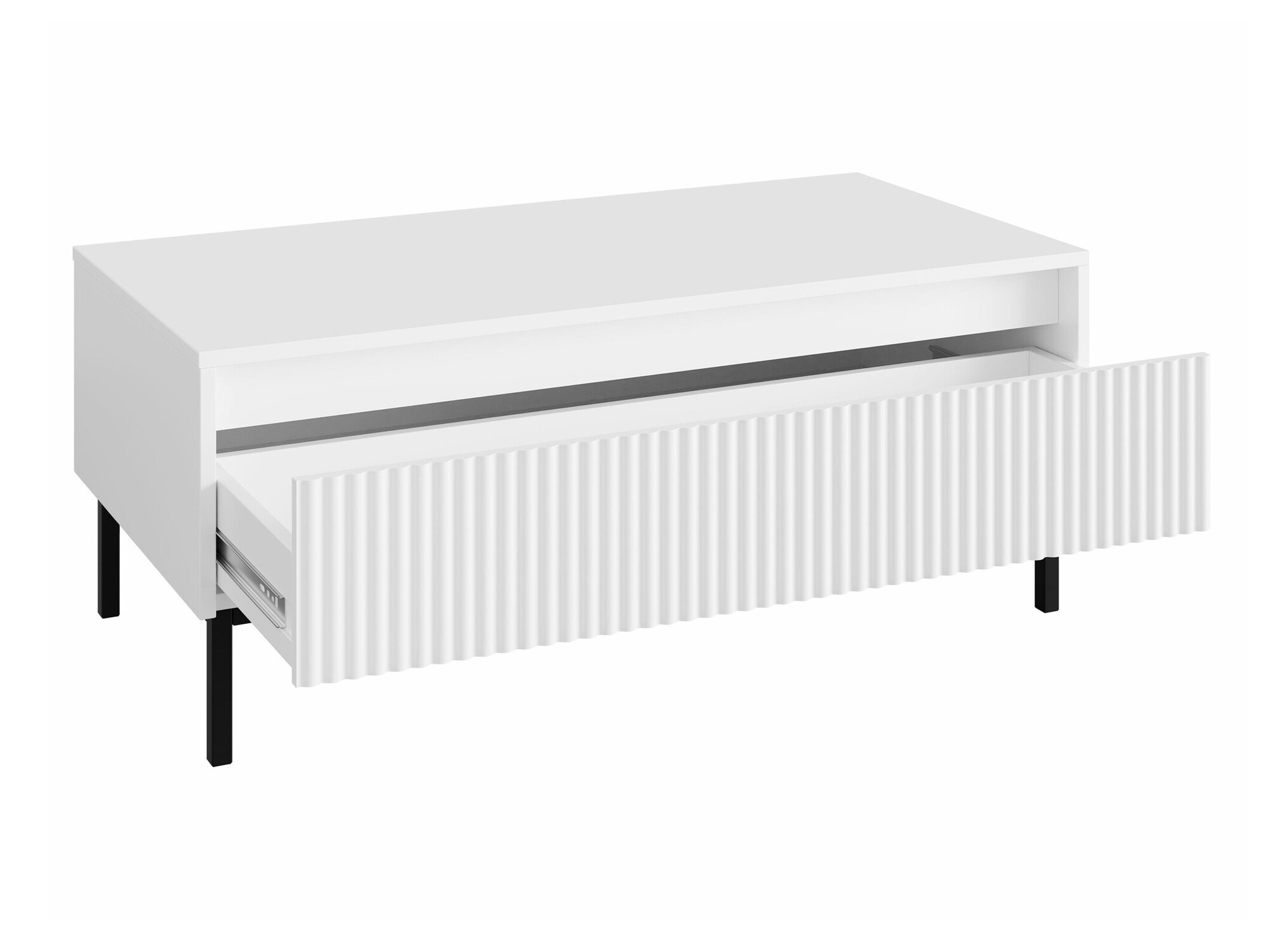 Table basse Comfivo Delruva (Blanc)