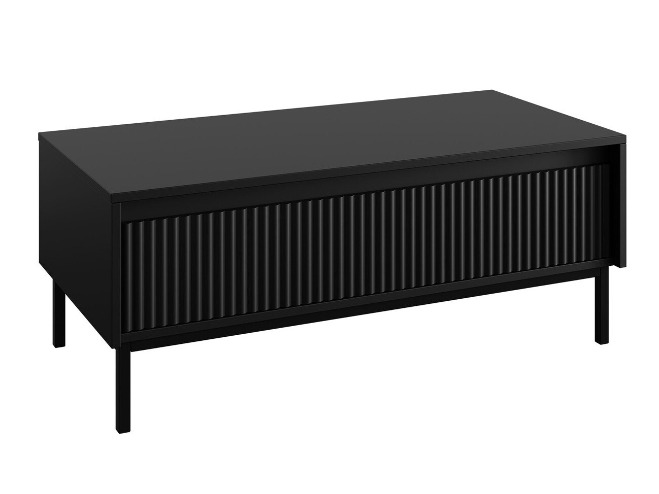 Table basse Comfivo Delruva (Noir)