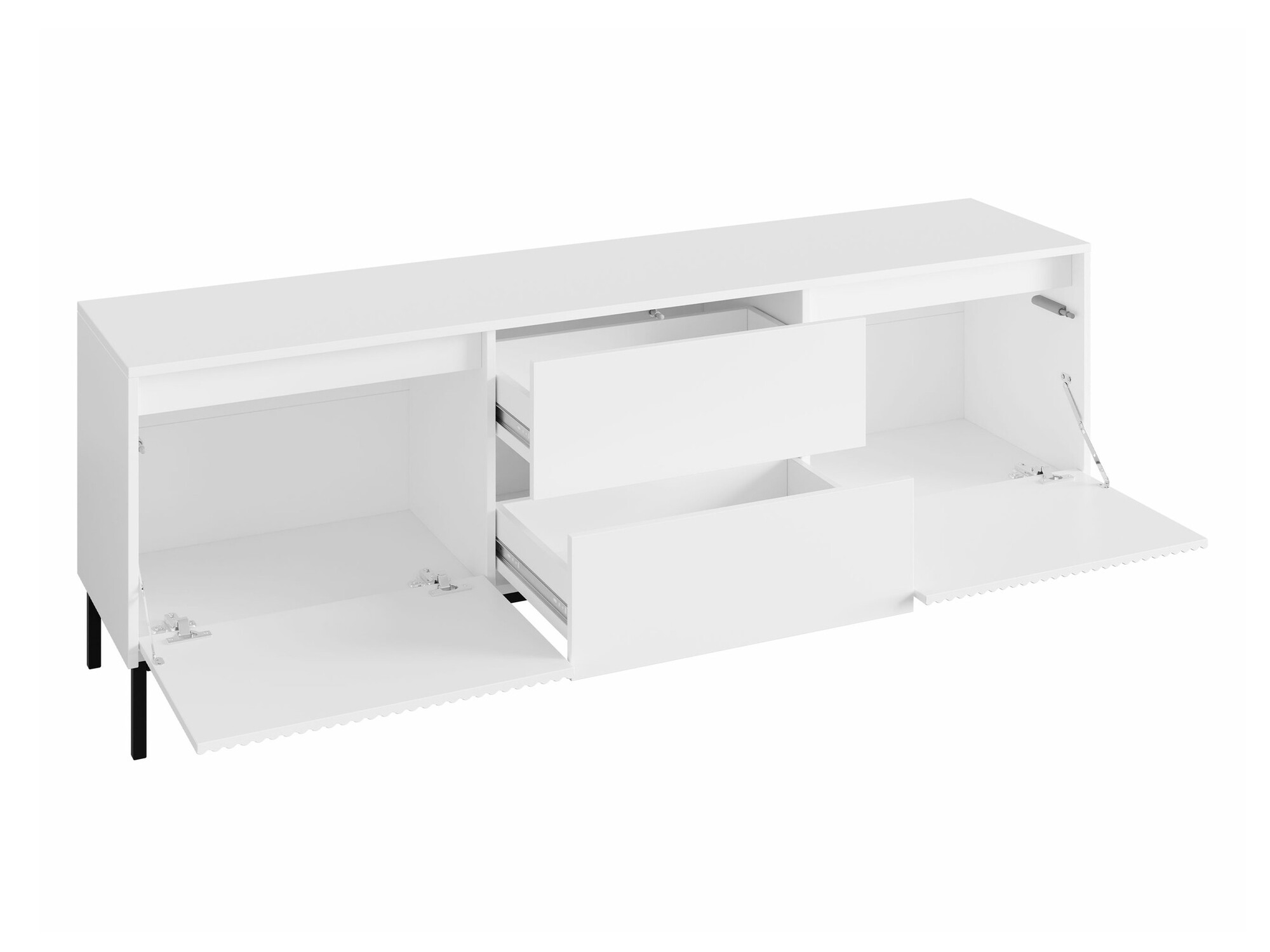 Ensemble de salon Comfivo Delruva II (Noir)