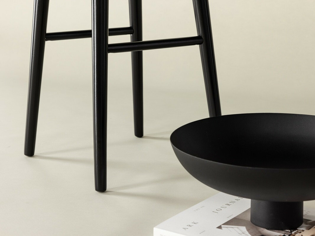 Chaise de bar Dallas 4203 (Noir)