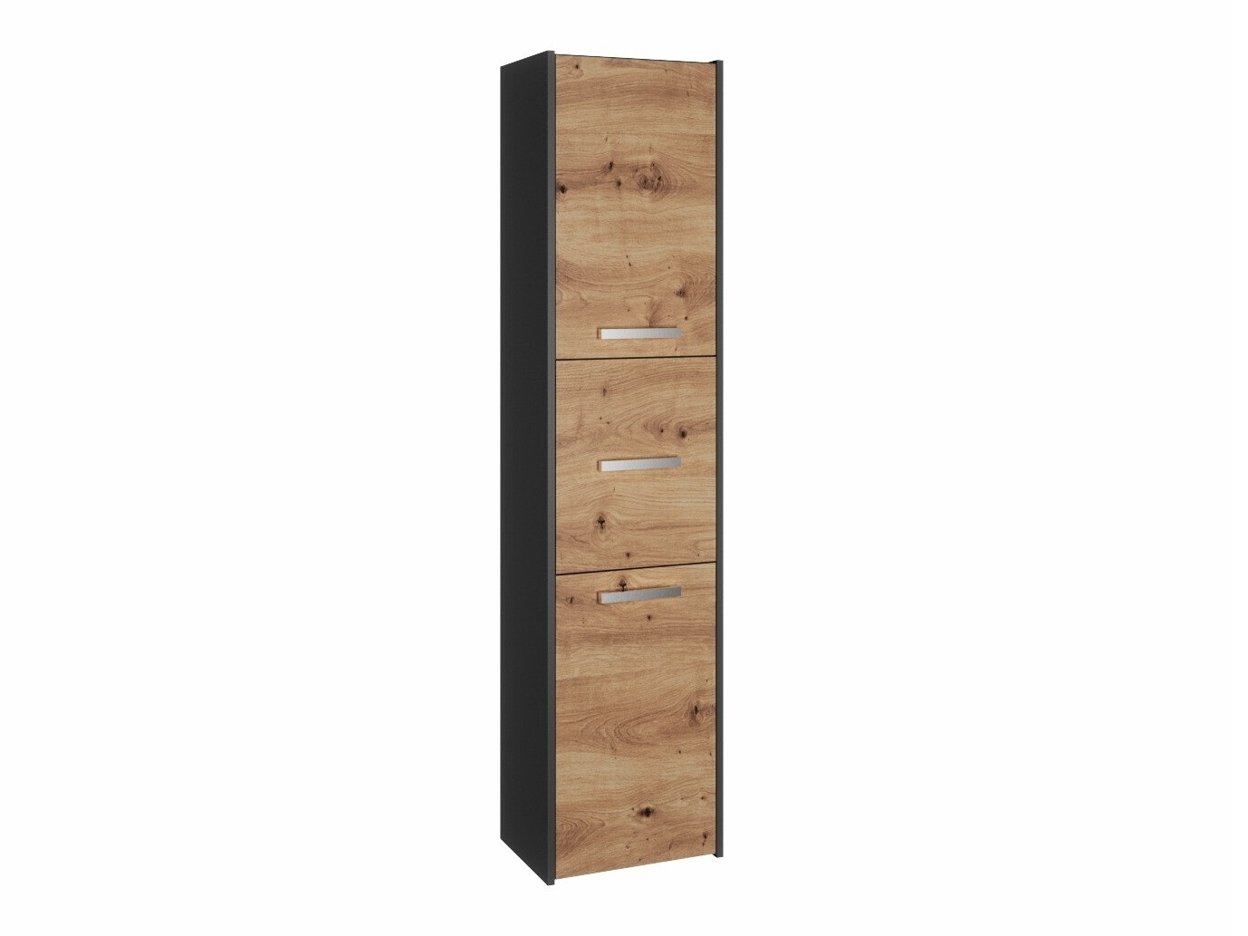 Armoire de bain à poser Mandeville 251 (Anthracite + Chêne Artisan)