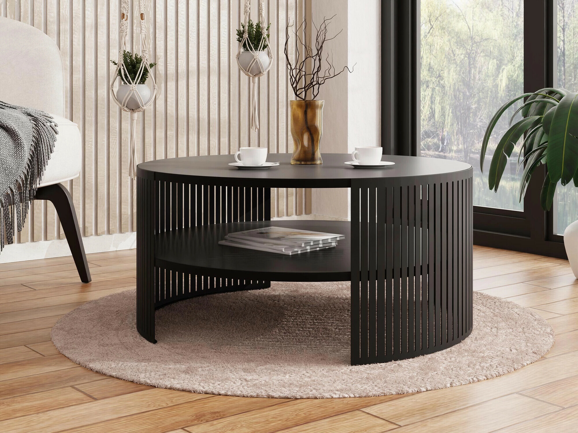 Table basse Civer (Noir)