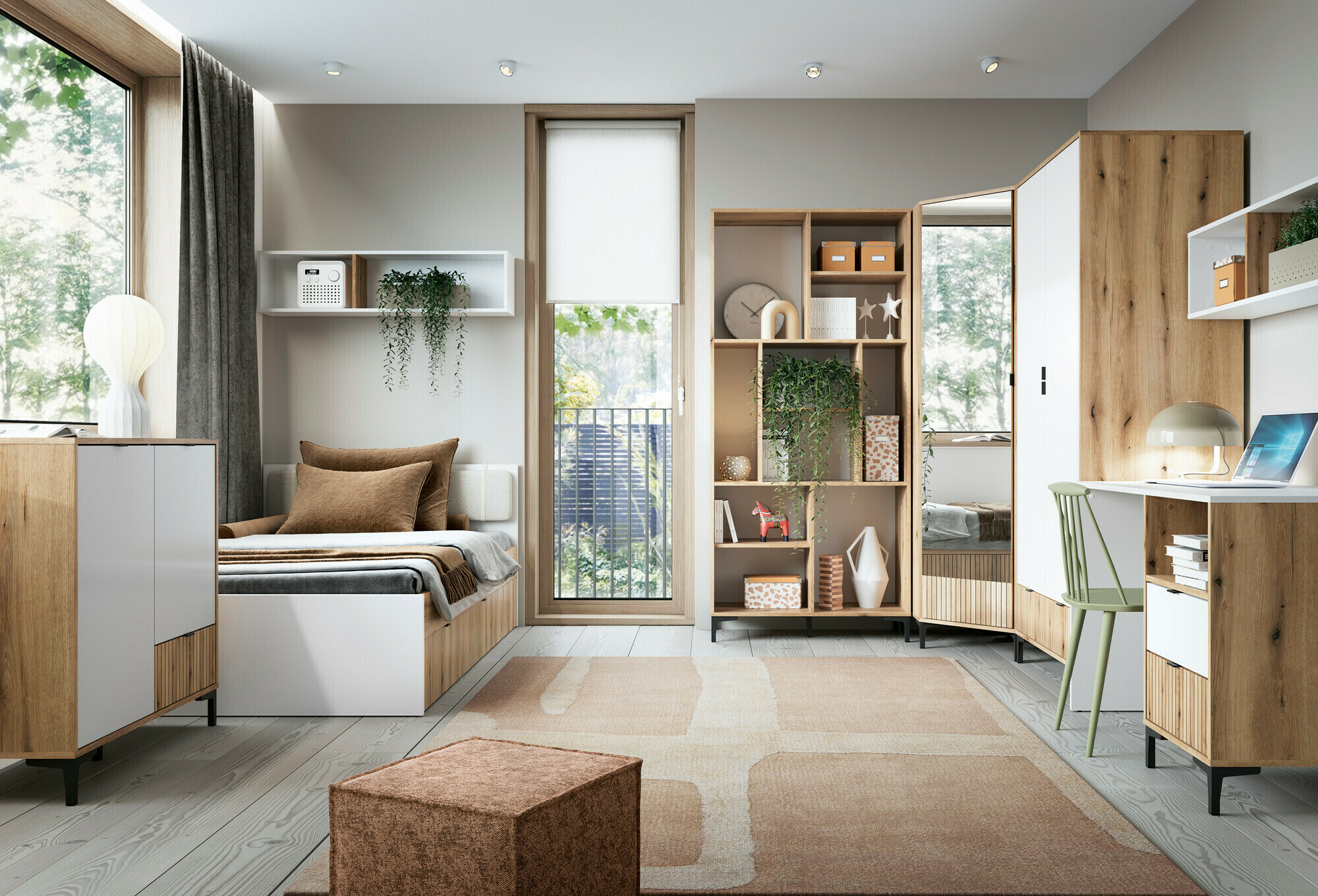 Armoire d'angle Lorcamu 112