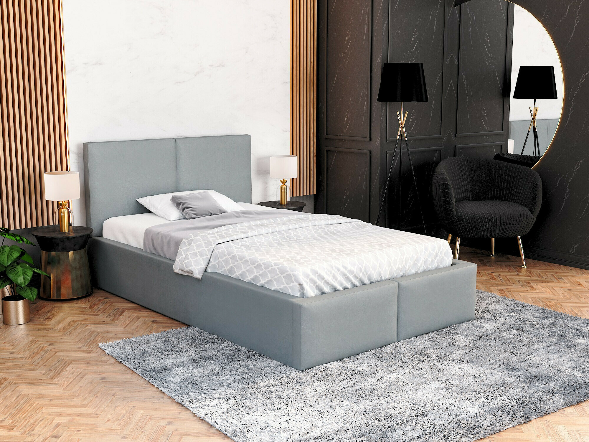 Lit Fairfield 109 (Gris)