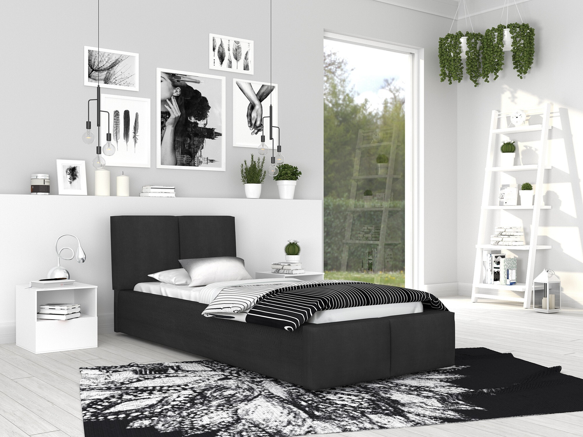 Lit Fairfield 109 (Noir)