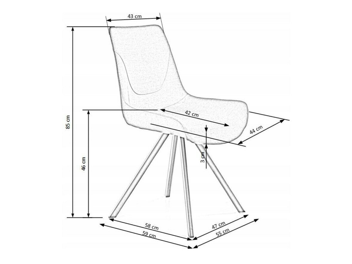 Chaise Houston 408
