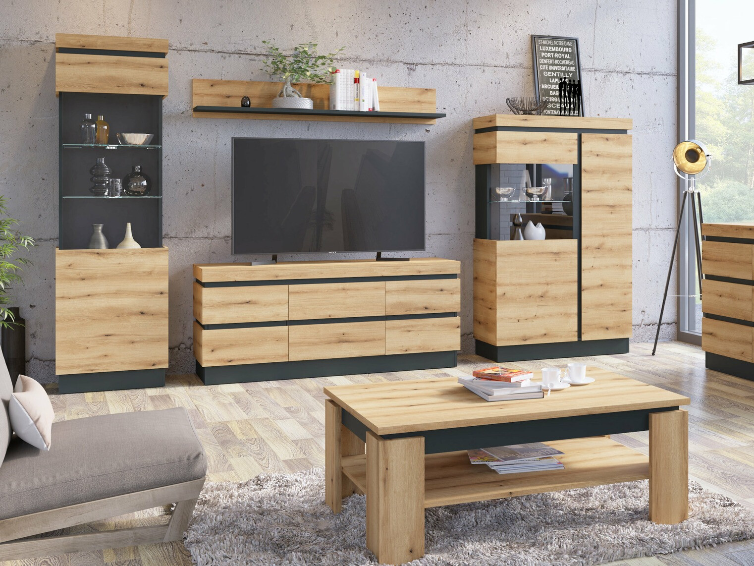 Meuble TV Enocira 106