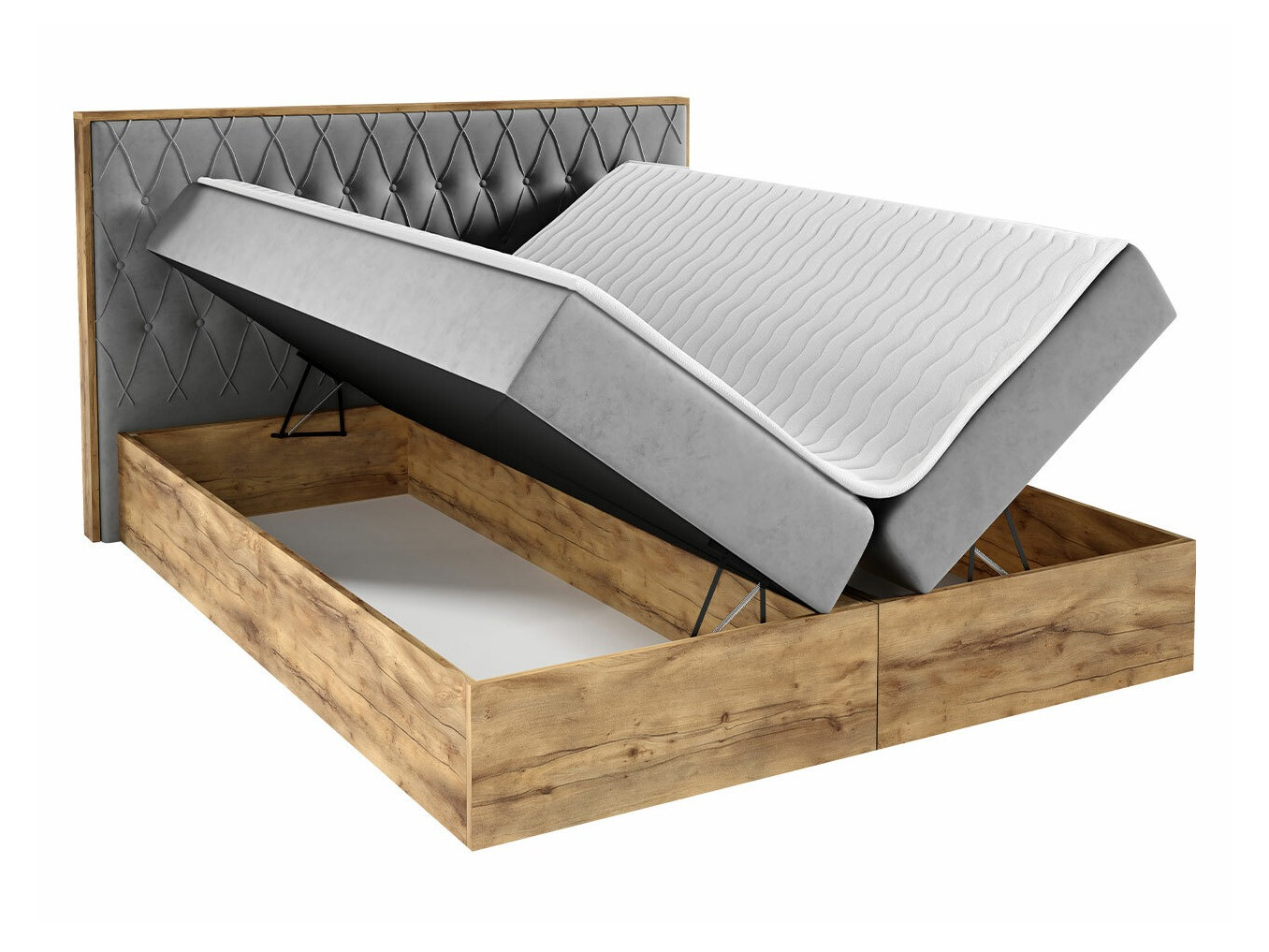 Lit boxspring Navis II (Faro 16)