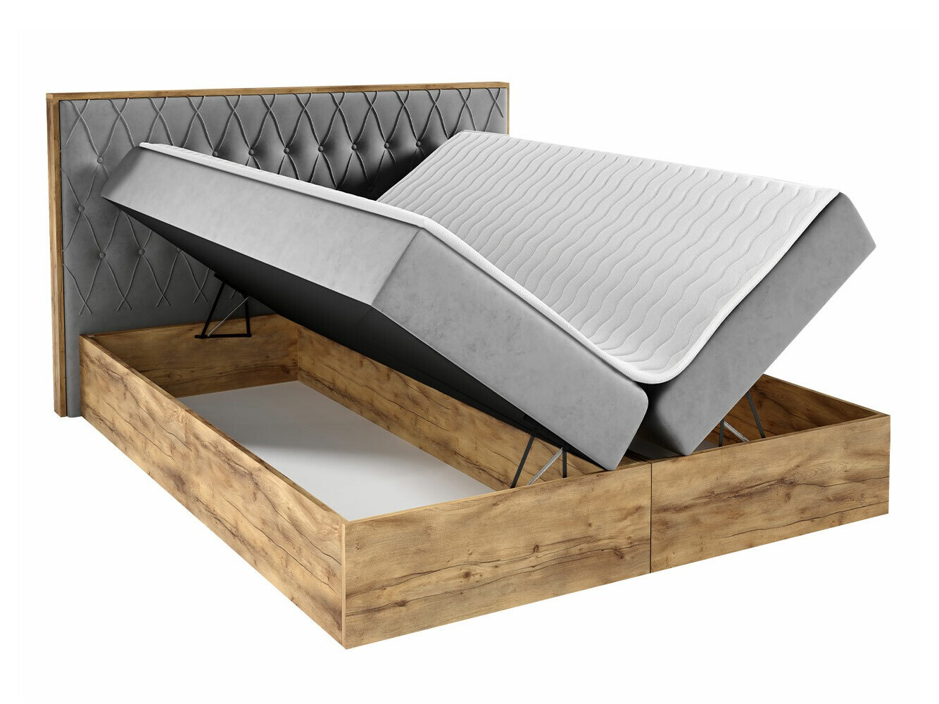Lit boxspring Navis II (Faro 16)