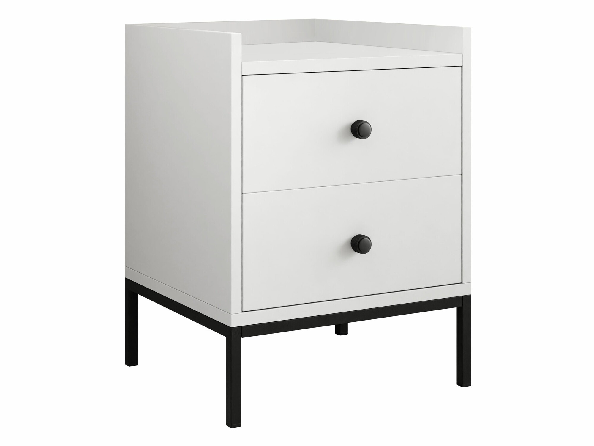Table de chevet Comfivo Etmore 103 (Blanc)