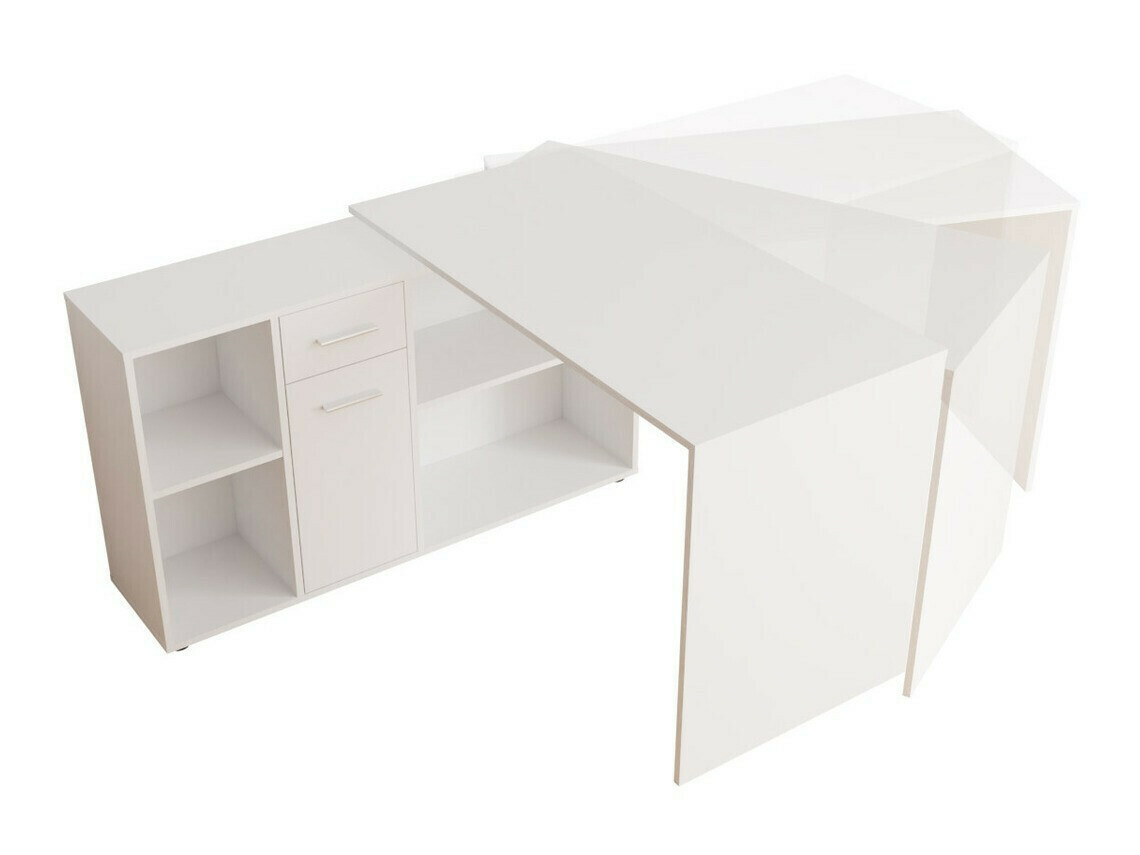 Bureau d'angle Bristol 122 (Blanc)