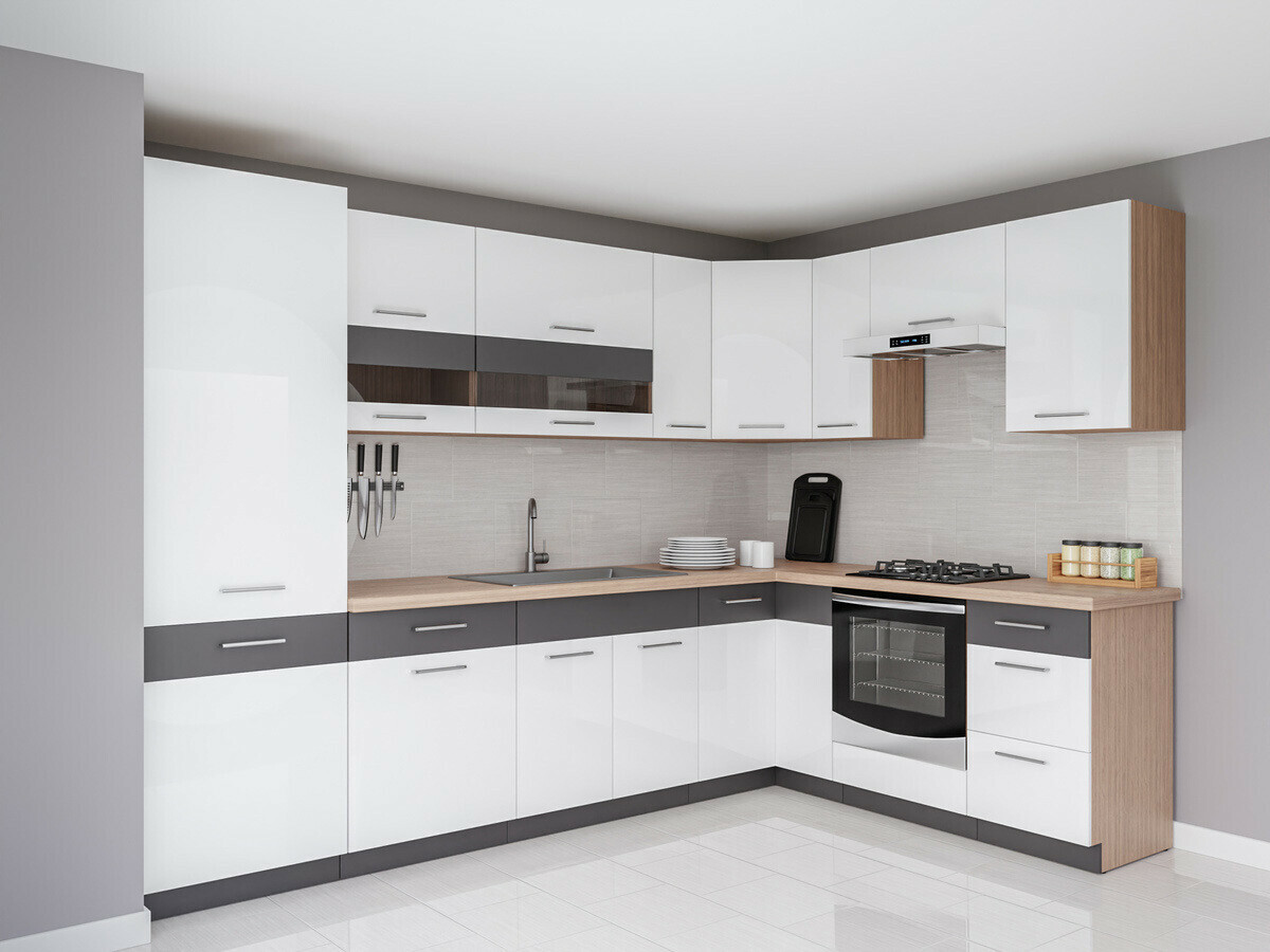 Cuisine complète modulaire Mode White 130