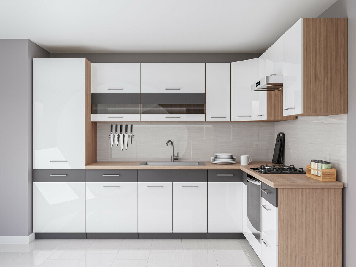 Cuisine complète modulaire Mode White 130