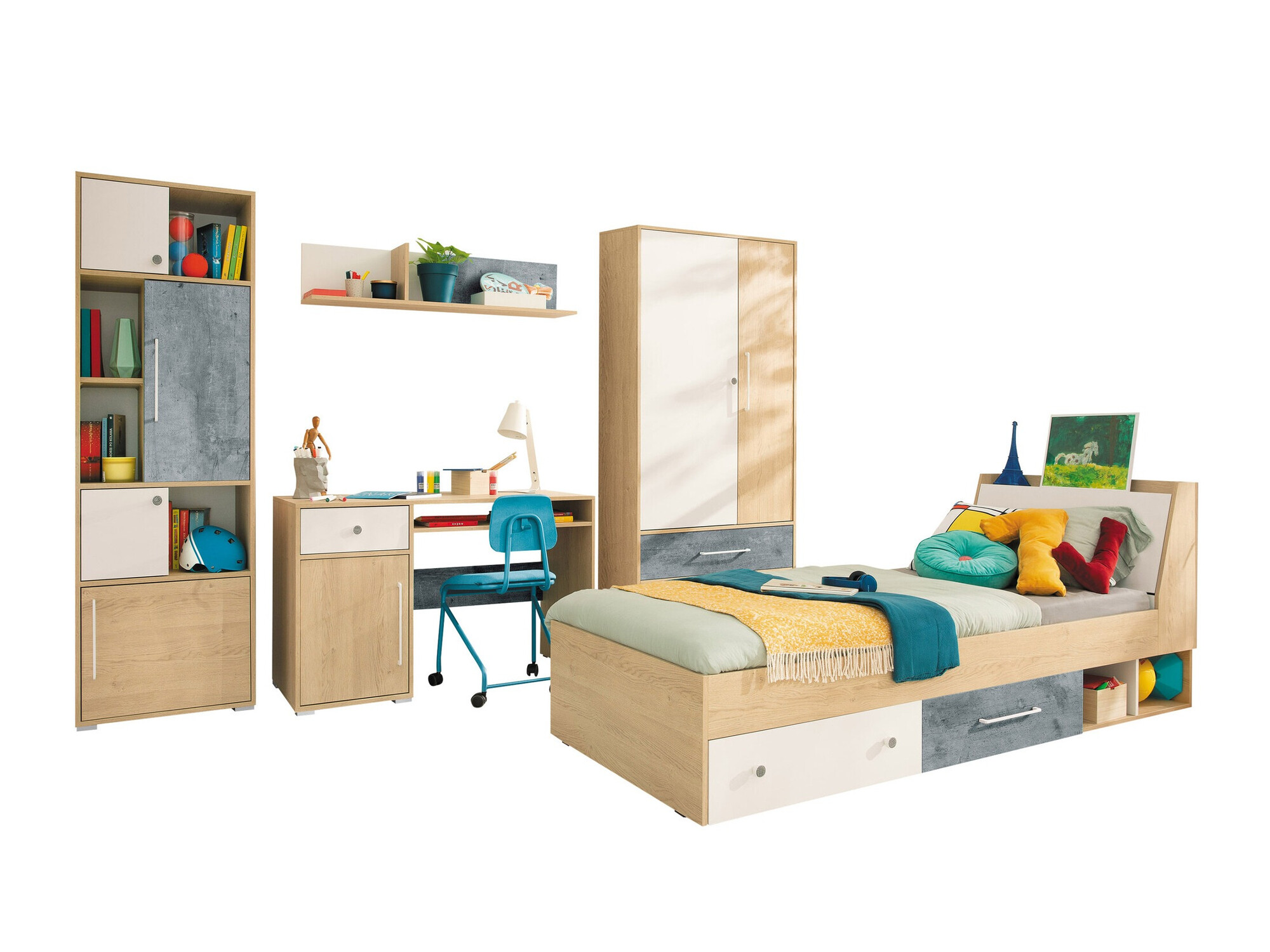 Chambre enfant complète Omaha U113