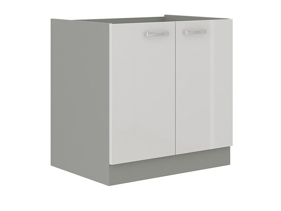 Armoire modulaire pour évier avec portes Multi White 110