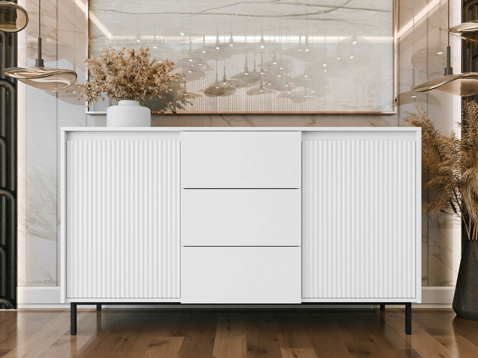 Commode Comfivo Delruva I (Blanc)