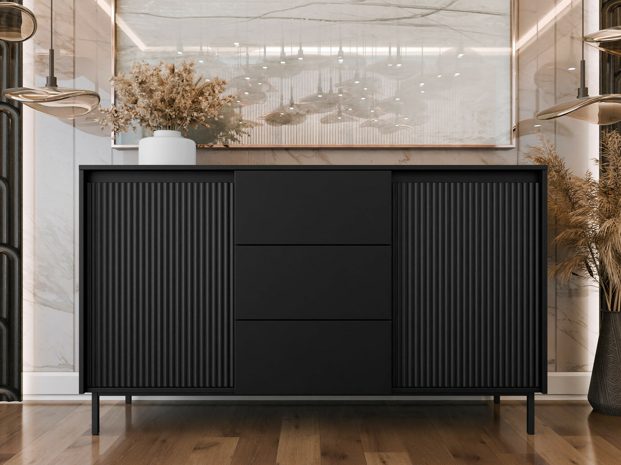 Commode Comfivo Delruva I (Noir)