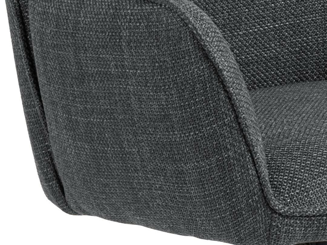 Chaise Norsica 777 (Gris + Noir)