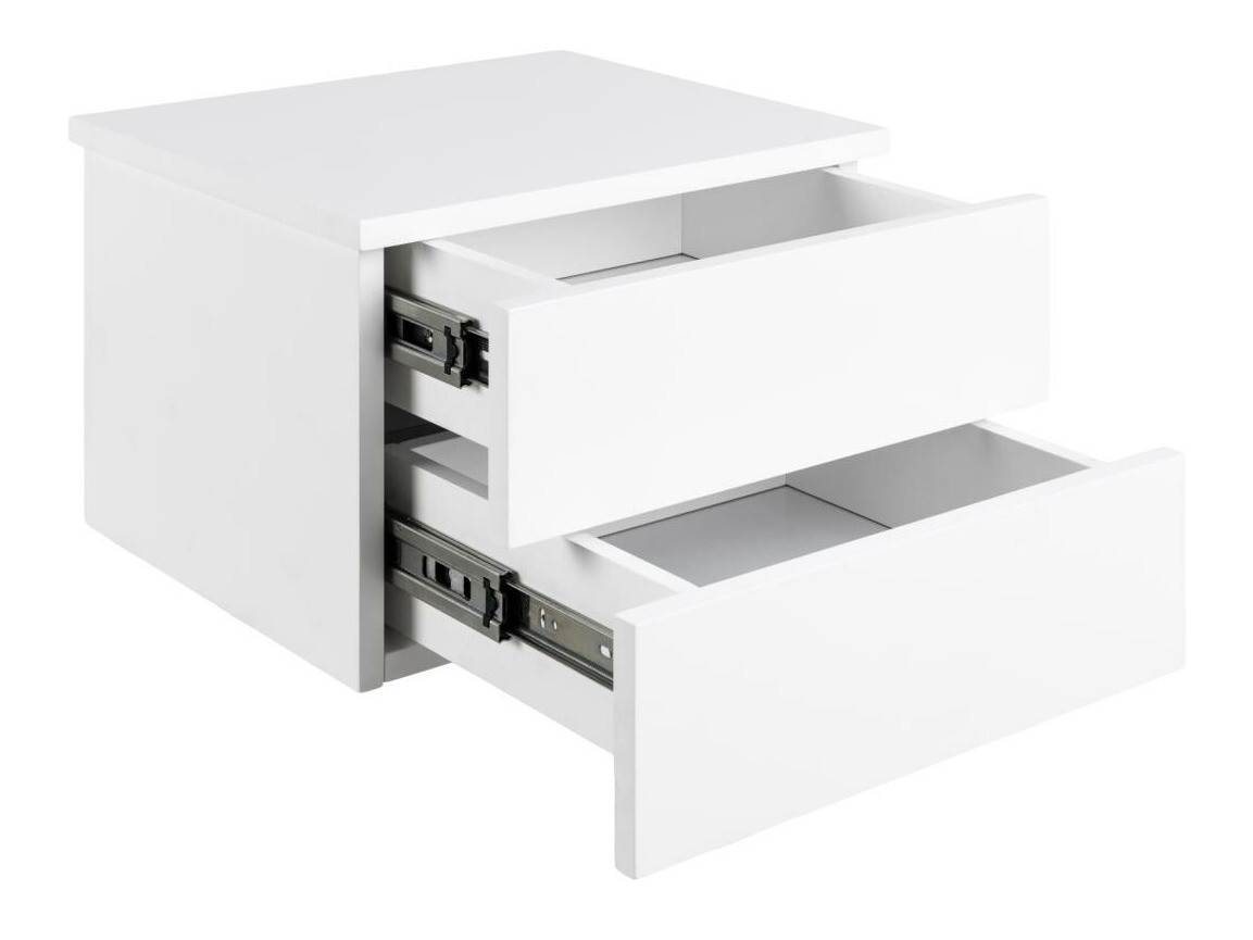 Table de chevet Norsica 644 (Blanc)