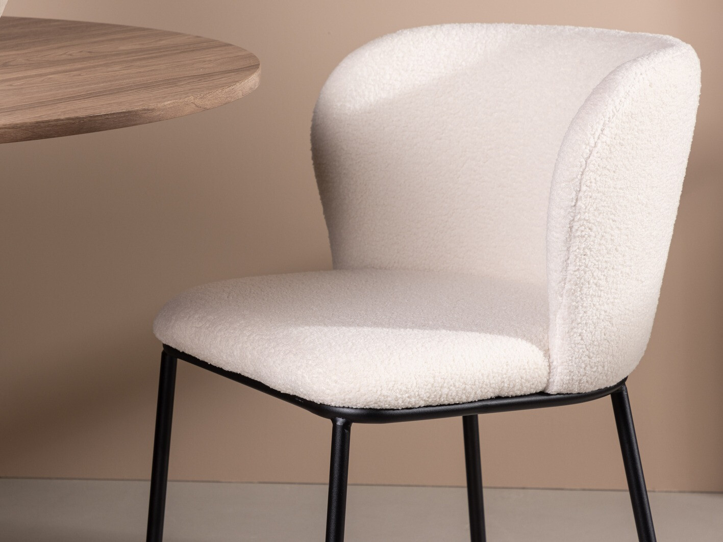 Chaise Dallas 4694 (Blanc + Noir)