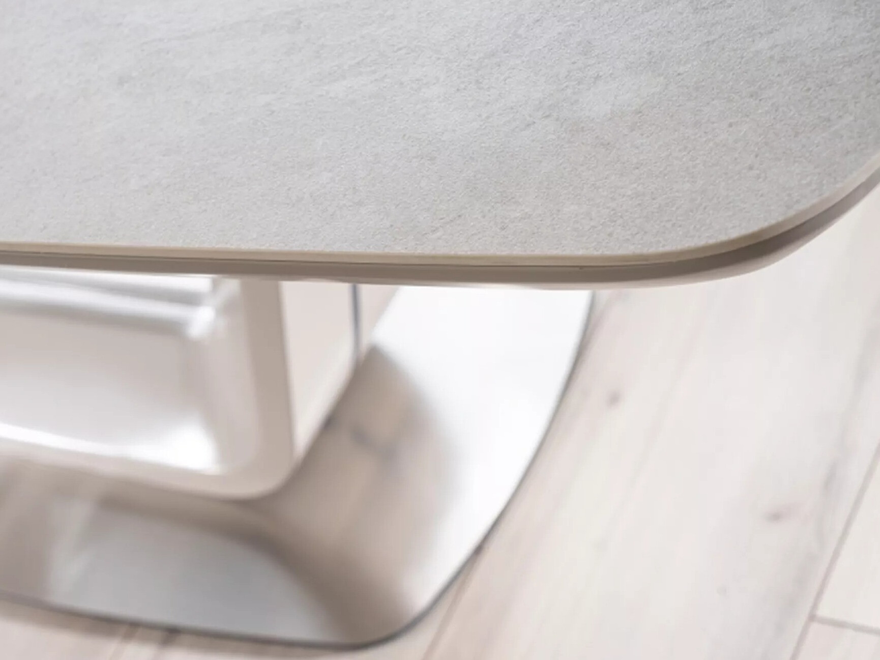 Table Detroit 116 (Marbre gris + Gris)