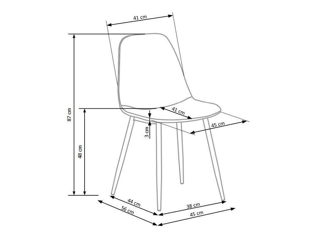 Chaise Houston 983 (Cannelle)
