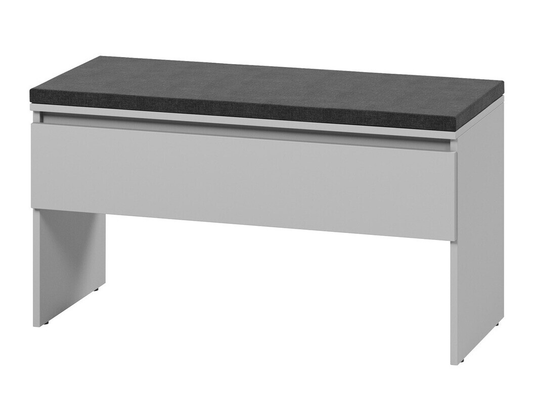 Meubles à chaussures Tescire 105 (Gris)