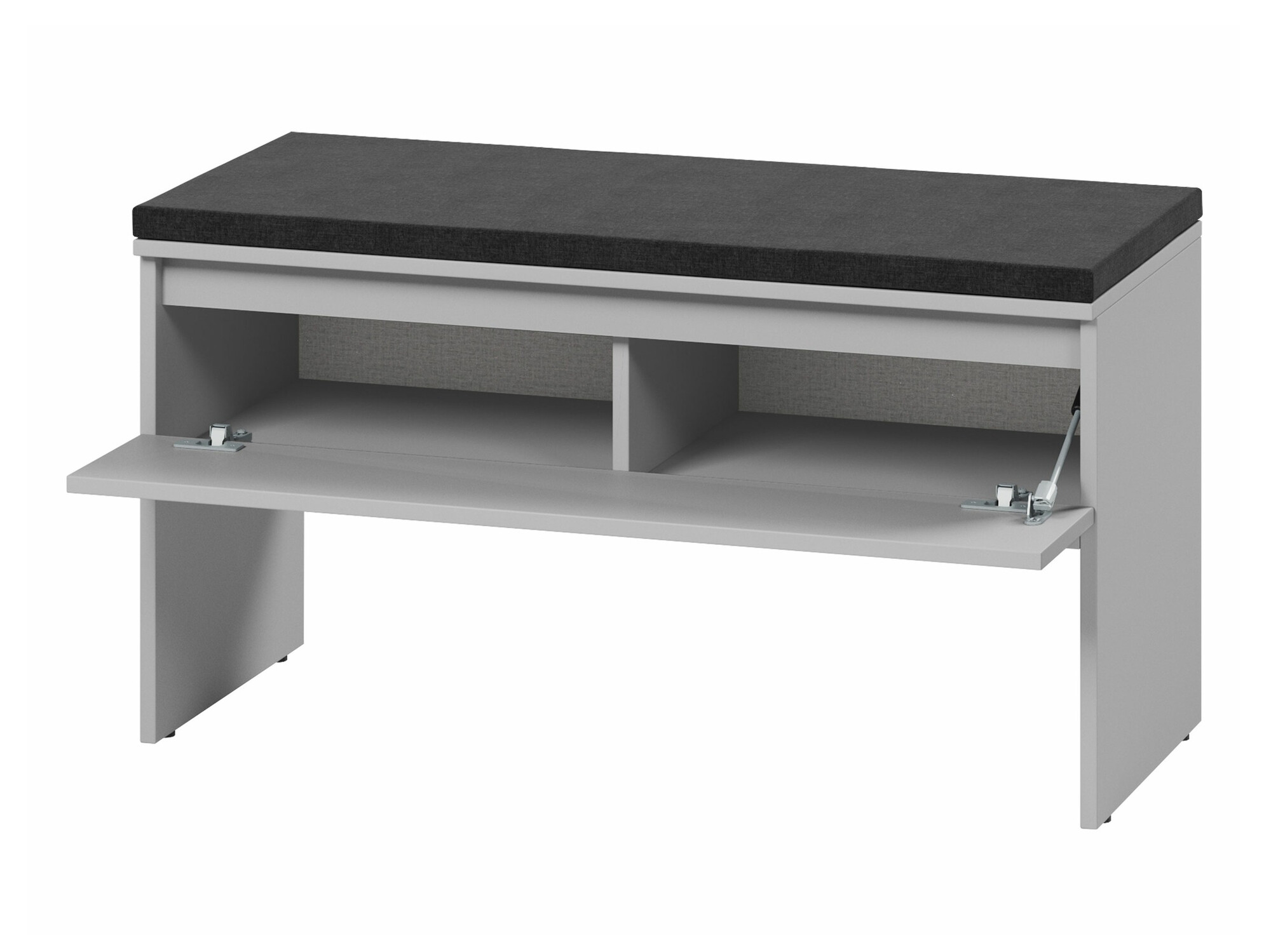 Meubles à chaussures Tescire 105 (Gris)