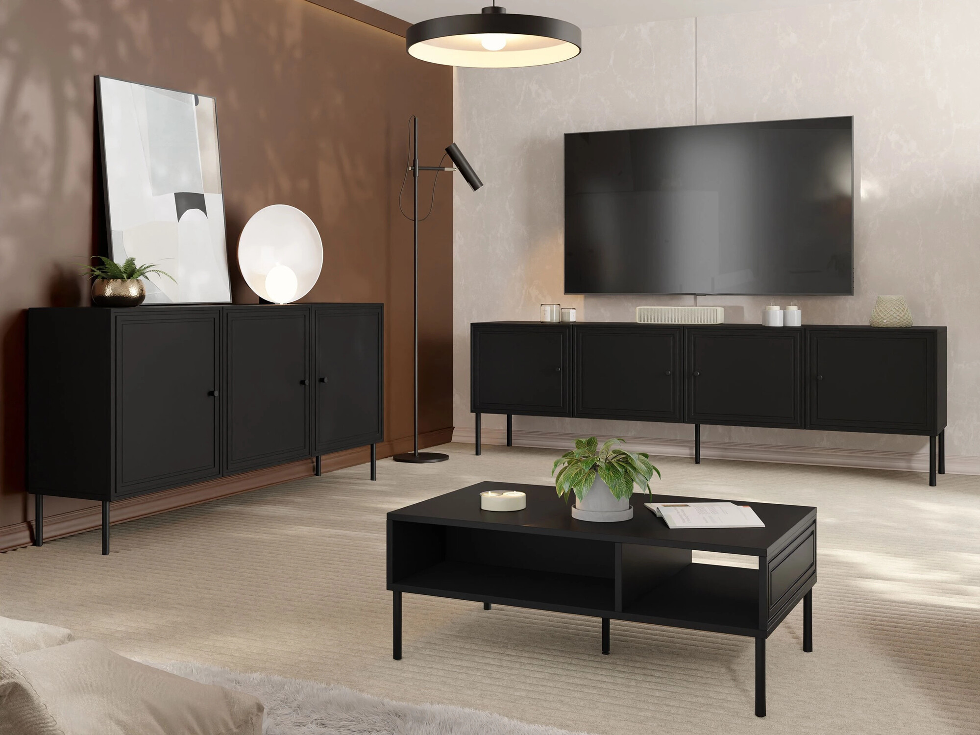Table basse Celra (Noir)