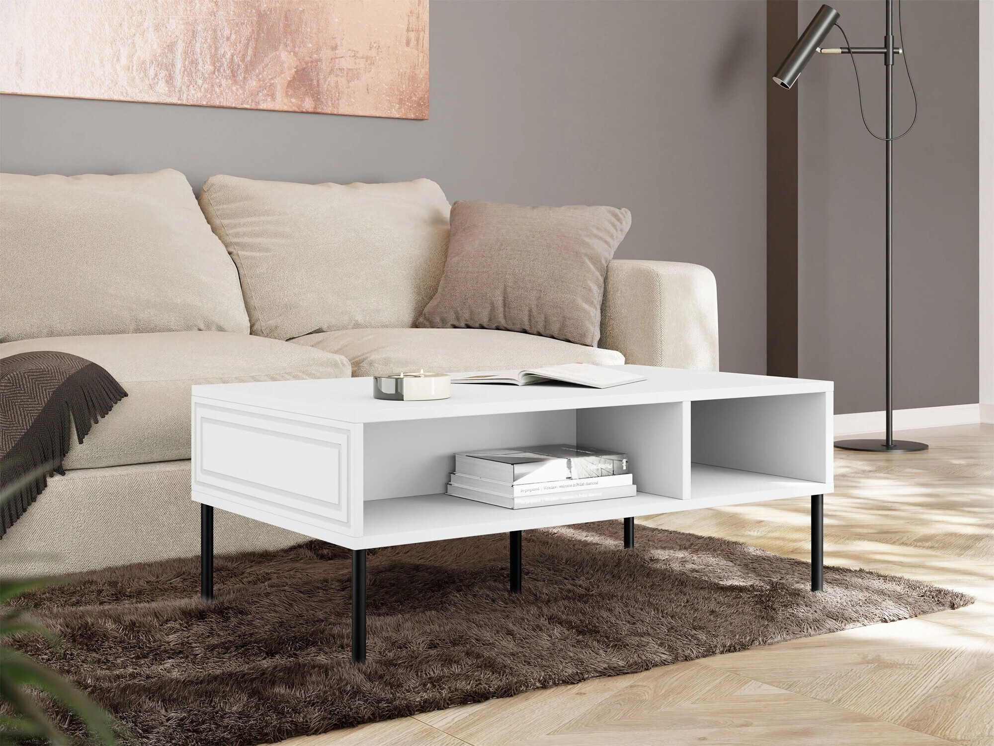 Table basse Monciru 101 (Blanc)