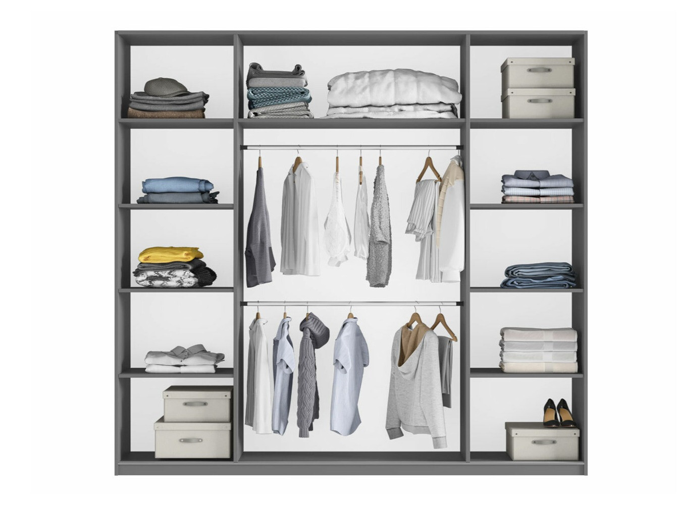Armoire Honolulu 131 (Blanc)