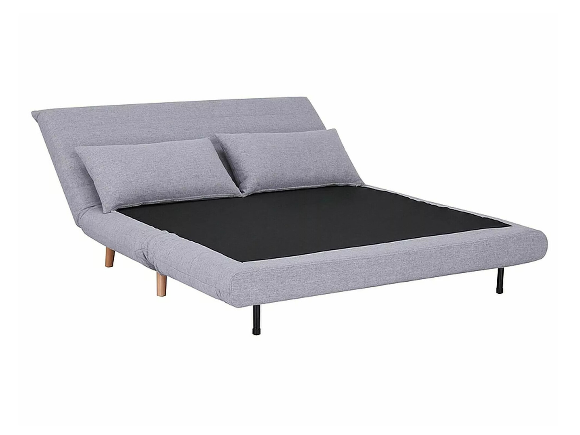 Canapé convertible Detroit 139 (Gris clair)