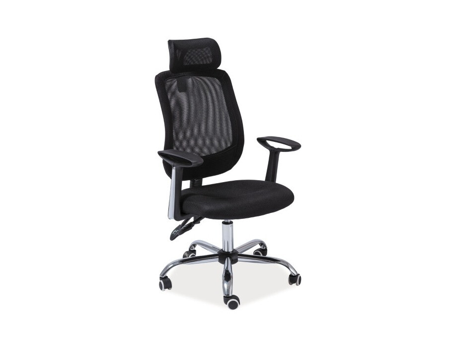 Chaise de bureau Detroit 158 (Noir)