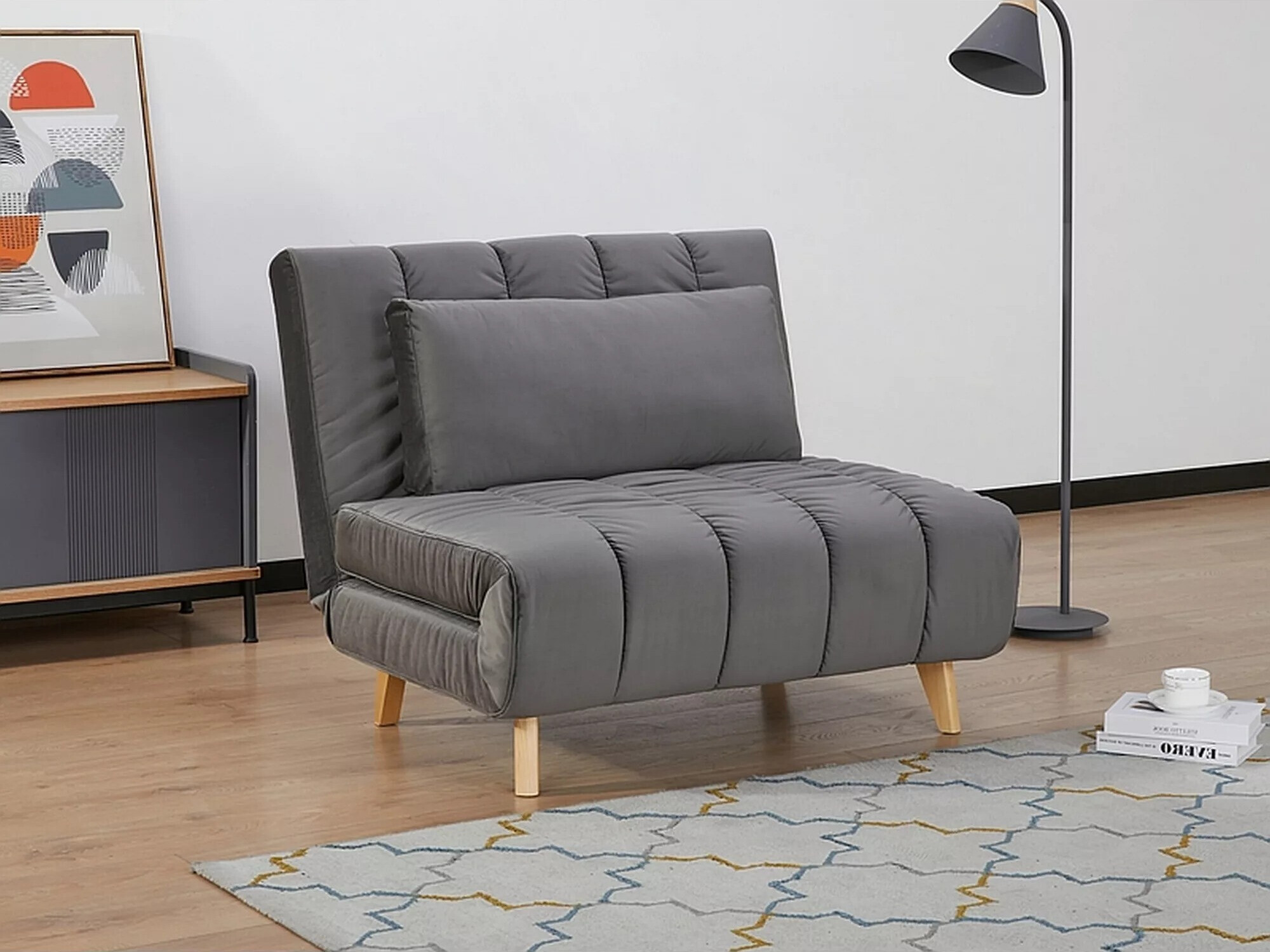 Fauteuil Detroit 149 (Gris foncé)