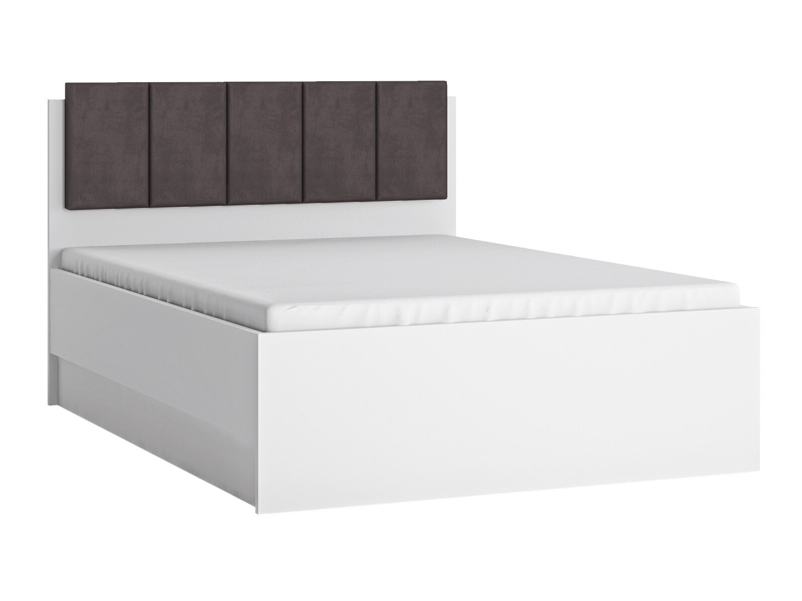 Lit Feldeli 117 (Blanc + Blanc brillant)