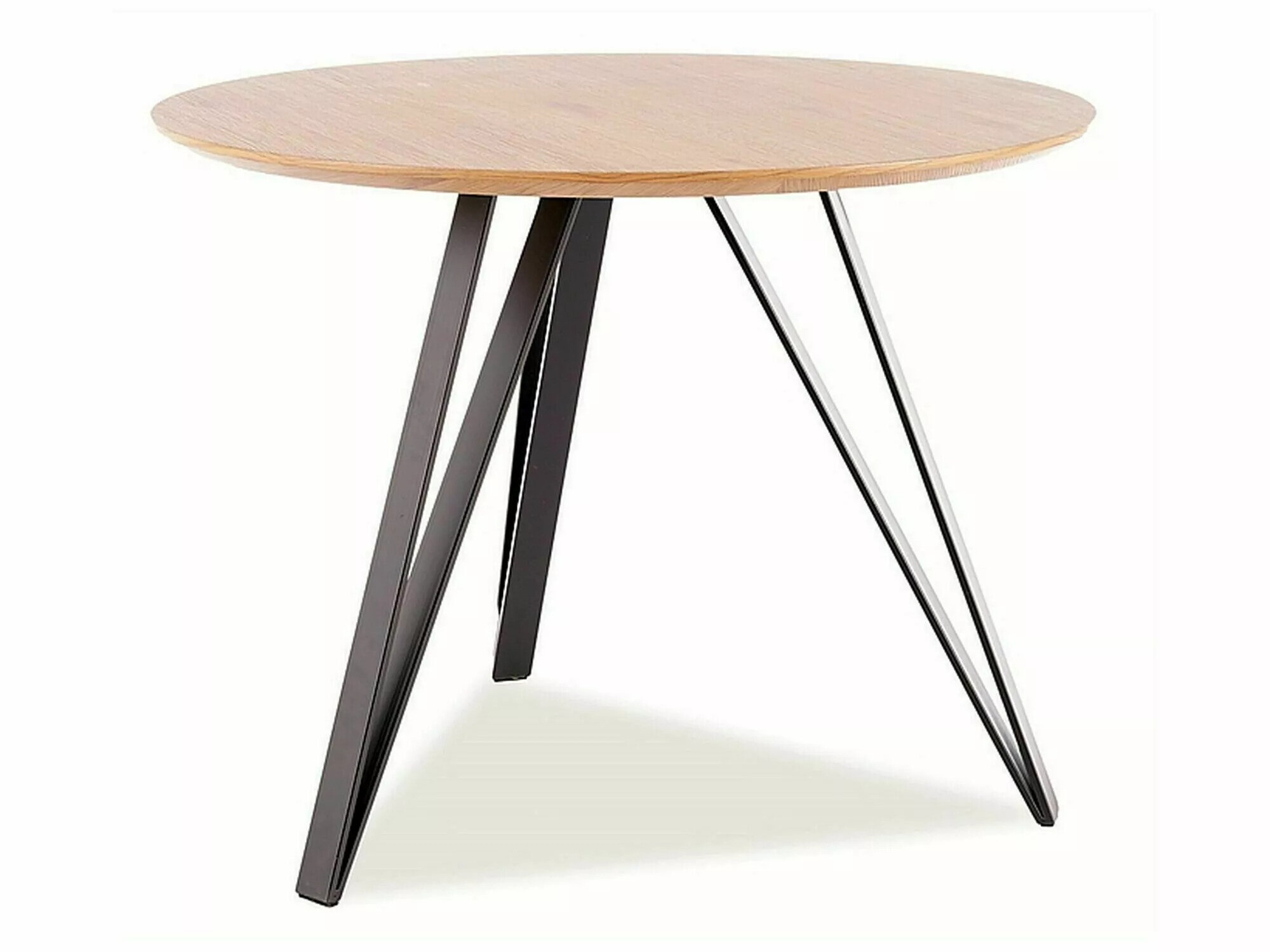 Table Detroit 251 (Noir + Chêne)