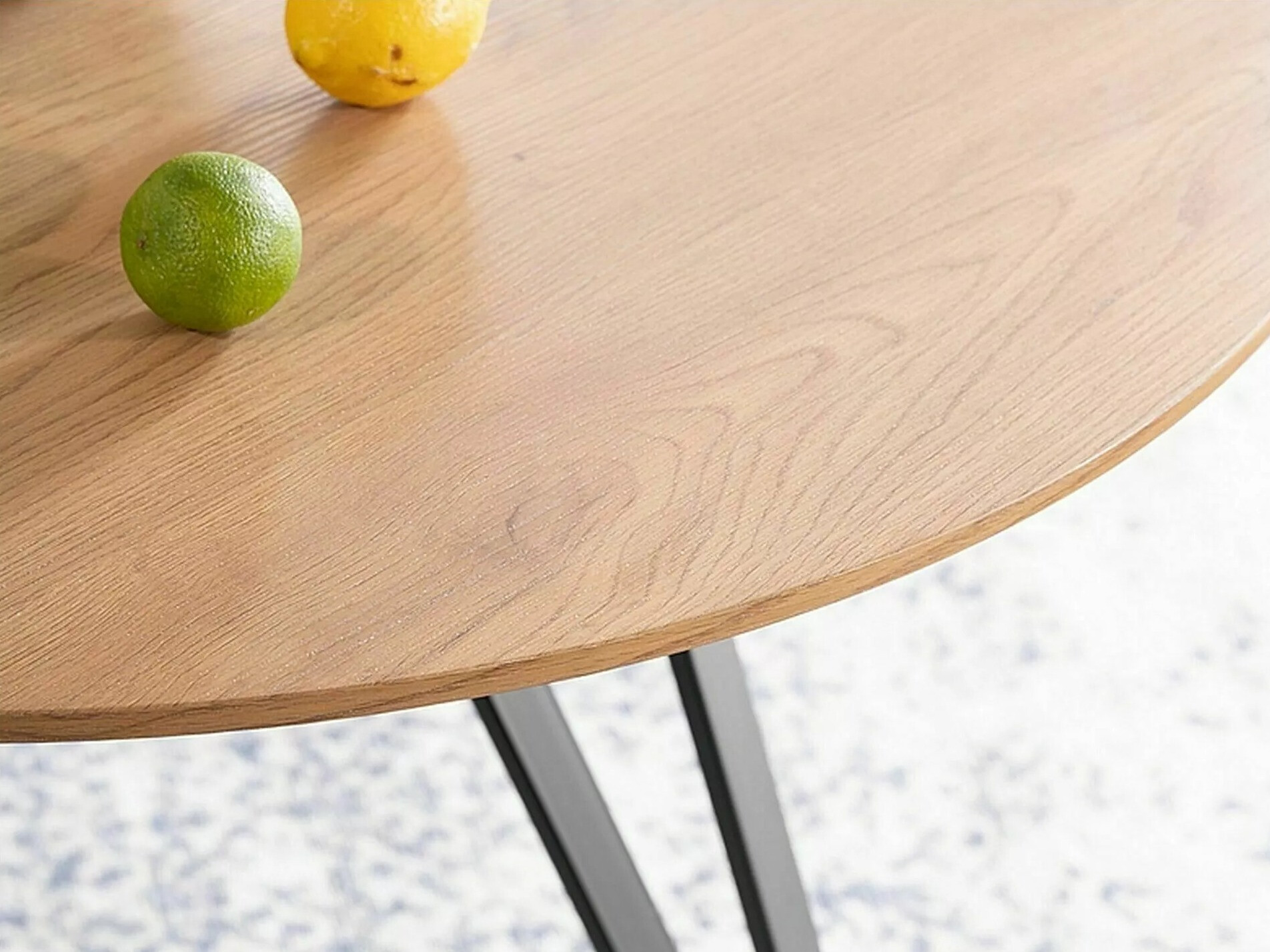 Table Detroit 251 (Noir + Chêne)